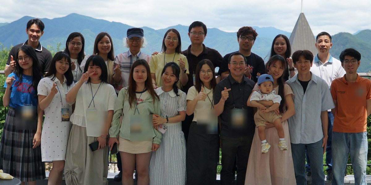 여름 캠프 단체 사진
