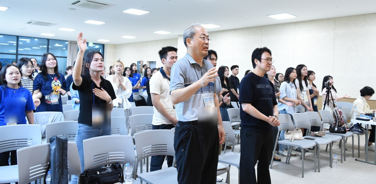 여름 캠프 예배 시간
